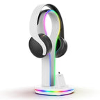 For PS5 Portal ipega Magnetic Contact Charging Dock with RGB Lights & Headset Stand