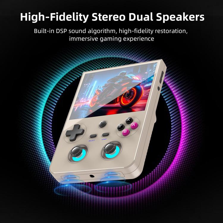 ANBERNIC RG477V 4.7-Inch 120Hz Vertical Handheld Console Dimensity 8300 Chipset, Android 14, RGB Lighting & Gyroscope, Built In 8G+128GB, Built In 8G+128GB+128G SD Card