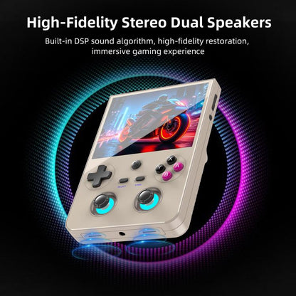 ANBERNIC RG477V 4.7-Inch 120Hz Vertical Handheld Console Dimensity 8300 Chipset, Android 14, RGB Lighting & Gyroscope, Built In 8G+128GB, Built In 8G+128GB+128G SD Card