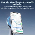 Car Magnetic Dashboard Screen Navigation Folding Phone Holder
