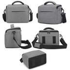 DSLR Camera Shoulder Bag Mirrorless Camera Bag, Small Gray, Small Black, Large Gray, Large Black