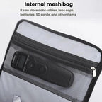 DSLR Camera Shoulder Bag Mirrorless Camera Bag, Small Gray, Small Black, Large Gray, Large Black