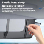 KABULUN Multifunctional Car Sun Visor Storage Glasses Holder Driver License Holder