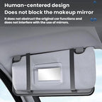 KABULUN Multifunctional Car Sun Visor Storage Glasses Holder Driver License Holder