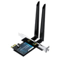 VegGieg 2 In 1 Desktop Gigabit PCIe Wireless Network Adapter, AX1800 PCI-E to WIFI 6 + Bluetooth 5.2/5dB