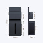Multifunctional Tissue Box Storage Bag For Car Seats