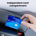 KABULUN Car Sun Visor Glasses Storage Clip Card Receipt Organizer