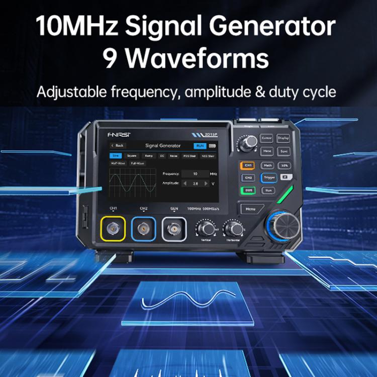 FNIRSI 3 In 1 Digit Digital Oscilloscope 4.5 Multimeter Signal Generator, 2D15P