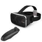 VRPARK V3 Mobile VR Headset for 3D Movies & Games Universal Smartphone VR Glasses, With Y1 Remote Controller, Without Remote