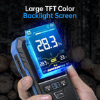 FNIRSI Wood Panel Moisture Tester Wall Surface Humidity Detector, Blue