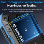 FNIRSI Wood Panel Moisture Tester Wall Surface Humidity Detector, Blue