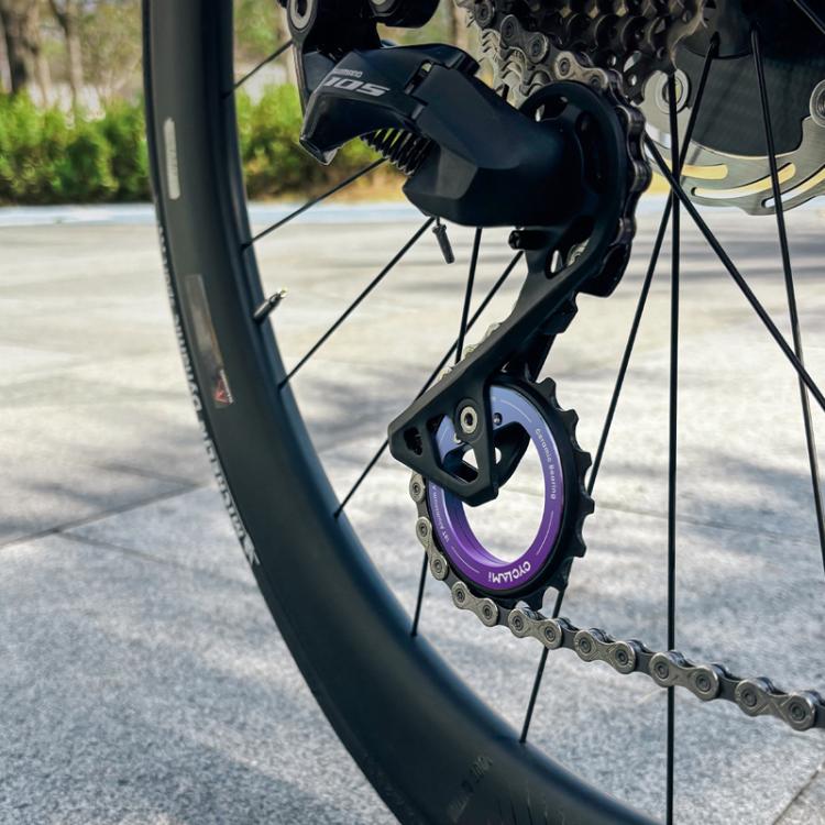 Hollow Eccentric Rear Derailleur Pulley 18T Ceramic Bearing DIY Bike Parts, CYCLAMI CYC-18T