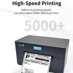 4-Inch High-Speed Thermal Label Printer with Dedicated Paper Stand, US Plug, HZTZ  9220-USB Black, HZTZ  9220-USB+Bluetooth Black, HZTZ  9220-USB+LAN Black, HZTZ  9220-USB+WiFi Black, HZTZ 9220-USB White, HZTZ 9220-USB+Bluetooth White                  ...