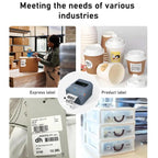 4-Inch Thermal Label Printer for Shipping, Barcode & Packaging Labels 25-100mm Print Width, EU Plug, HZTZ T40 USB, HZTZ T40 USB+Bluetooth, HZTZ T40 USB+LAN, HZTZ T40 USB+Bluetooth+Wi-Fi, HZTZ T40 USB+Wi-Fi