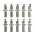 Cloud Platform Central Axis 1/4 To 3/8 inch Tripod Adapter Camera Screw, 10pcs E7, 10pcs E8