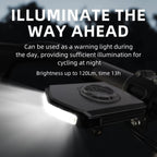 Night Cycling Light Daytime Warning Light Road Bike Flashing Light With Integrated Computer Mount, RVL01