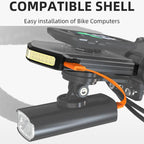 Night Cycling Light Daytime Warning Light Road Bike Flashing Light With Integrated Computer Mount, RVL01