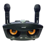 SDRD SD306S Wireless Bluetooth Speaker With Dual Microphone Portable Karaoke Machine For Singing & Live Stream