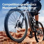 Fully Enclosed Bike Six-Hole Carbon Fiber Brake Disc, CYCLAMI CAR6 160mm, CYCLAMI CAR6 180mm
