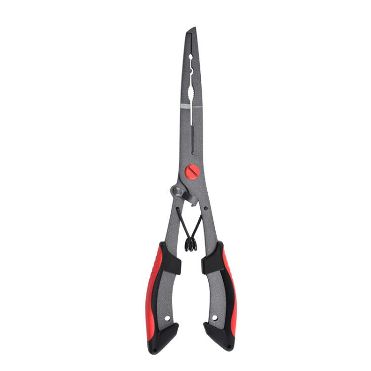 Seawater Corrosion Resistant Extended Eagle-Beak Hook Remover Line Cutter Pliers, Lure Plier, Lure Plier + Wire Safety Rope, Lure Plier + Wire Safety Rope + Nylon Bag, Lure Plier + Wire Safety Rope + Rubber Sleeve                                       ...