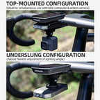 Bike Daytime Running Light With Speedometer Interface Outdoor Cycling Nighttime High-Intensity Light, CL350