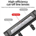 Night Cycling Headlamp High-Intensity Rechargeable Mountain Bike Front Light, CYC3000
