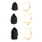 Camera Lens Pouch Lightweight Soft Shockproof Camera Inner Case, Cwatcun D296 Small, Cwatcun D296 Medium, Cwatcun D296 Large
