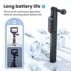 AMagisn Selfie Stick With Remote For Action Cameras & Smartphones, 5.1 Bluetooth, Extendable To 40in, Claw, 1/4 Inch, Ballhead Claw, Ballhead 1/4 Inch