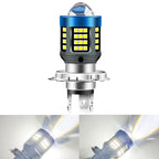 Motorcycle LED High-brightness Lens Headlight, H4, BA20D, P15D