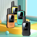 Mini Wireless Long Range Parent Child Walkie Talkie, 2pcs Black, 2pcs Orange, 2pcs Green, Single Black, Single Orange, Single Green