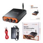 Sienwiny YS-KL5 Bluetooth 5.3 Dual-Channel TPA3255 Chip 600W High-Power HiFi Digital Amplifier, EU Plug, US Plug