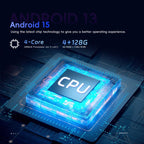 For Honda Civic Android 15 Car Navigation Bluetooth Player, 4-Core 2GB + 64GB, 4-Core 4GB + 64GB, 4-Core 4GB + 128GB, 8-Core 4GB + 64GB, 8-Core 6GB + 128GB