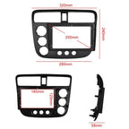 For Honda Civic 2001-2005 Android Car Central Control Screen Navigation Bluetooth Player, 4-Core 2GB + 64GB, 4-Core 4GB + 64GB, 4-Core 4GB + 128GB, 8-Core 4GB + 64GB, 8-Core 6GB + 128GB