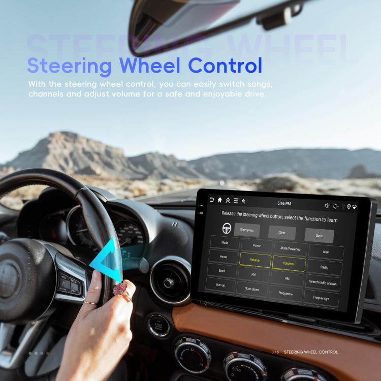 For Honda Civic US Left Hand Drive Android Car Central Control Screen Navigation Bluetooth Player, 4-Core 2GB + 64GB, 4-Core 4GB + 64GB, 4-Core 4GB + 128GB, 8-Core 4GB + 64GB, 8-Core 6GB + 128GB