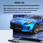 2 In 1 Wireless HDMI Transmitter 60m Mirroring Device Laptops PC 1080P 60Hz Wireless Extender