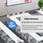 2 In 1 Wireless HDMI Transmitter 60m Mirroring Device Laptops PC 1080P 60Hz Wireless Extender