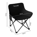 Talrix Outdoor Camping Moon Chair Portable Folding Beach Chair, Classic Black, Classic Gold, Tall Black, Tall Gold, 3-Level Adjustable Black, 3-Level Adjustable Gold, With Leg Rest Black, With Leg Rest Gold