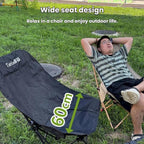 Talrix Outdoor Camping Moon Chair Portable Folding Beach Chair, Classic Black, Classic Gold, Tall Black, Tall Gold, 3-Level Adjustable Black, 3-Level Adjustable Gold, With Leg Rest Black, With Leg Rest Gold