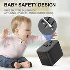 PD20W Multi-Function Travel Charger GaN 2 USB + 2 Type-C Universal Fast Charging, 212PQ