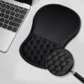 Ergonomic Silicone Mouse Pad with Wrist Rest for Gaming and Office Use