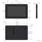 Waveshare ESP32-P4-WIFI6 HMI All-In-One Touch Display Development Board 10-Point Touch, 7 inch, 8 inch, 10.1 inch