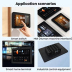 Waveshare ESP32-P4-WIFI6 HMI All-In-One Touch Display Development Board 10-Point Touch, 7 inch, 8 inch, 10.1 inch