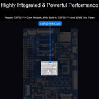 Waveshare ESP32-P4-WIFI6 HMI All-In-One Touch Display Development Board 10-Point Touch, 7 inch, 8 inch, 10.1 inch