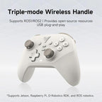 YAHBOOM Tri-Mode ROS Robot Controller Wireless Gamepad for Jetson, Raspberry Pi, Switch, PC