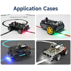 YAHBOOM 8-Channel Grayscale Line Tracking Sensor Module For Smart Car Robots