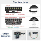 YAHBOOM 8-Channel Grayscale Line Tracking Sensor Module For Smart Car Robots