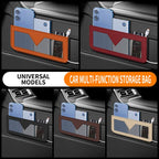 Car Storage Net Bag For Receipts Cards Mobile Phones Side Storage Pocket