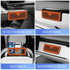 Car Storage Net Bag For Receipts Cards Mobile Phones Side Storage Pocket
