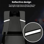 Vanaheimr Insulated 2-in-1 Backpack with Cooler Compartment & USB Port 15.6-inch Laptop Picnic Bag with Headphone Hole