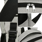 Vanaheimr Insulated 2-in-1 Backpack with Cooler Compartment & USB Port 15.6-inch Laptop Picnic Bag with Headphone Hole